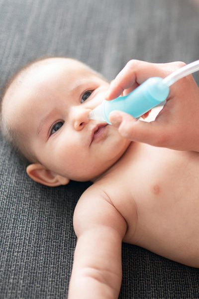 Rhume et nettoyage du nez de votre bébé